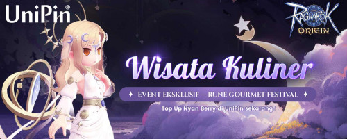 Saatnya Wisata Kuliner Bareng UniPin! Gabung Rune Gourmet Festival dan Menangkan Banyak Hadiah!